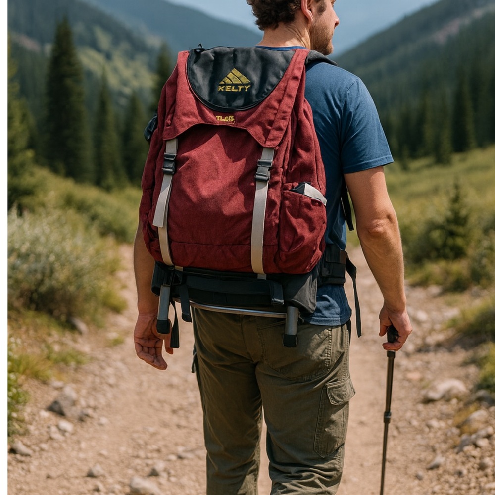 Kids  Kelty Jr. Tioga 2050, a lightweight hiking backpack - Picture 4 of 8